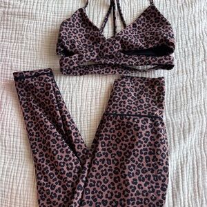 Leopard Print Women's Intimates Set